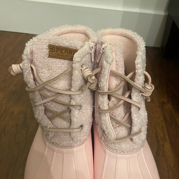 Sperry Saltwater Sherpa Duckboots Size 8.5 - Picture 4 of 5